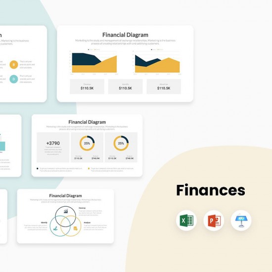 Finance Diagrams Infographics