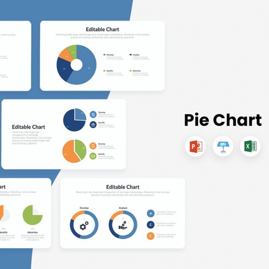 Pie Charts Infographics