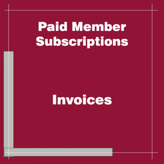 Paid Member Subscriptions Invoices Addon