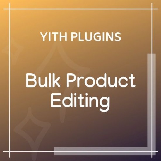 YITH WooCommerce Bulk Product Editing