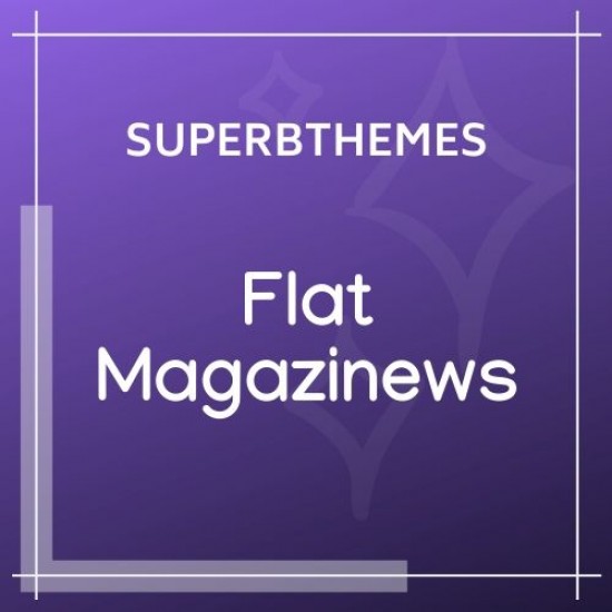 Flat Magazinews Theme