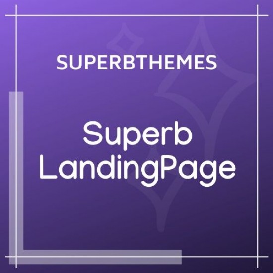 Superb LandingPage Theme