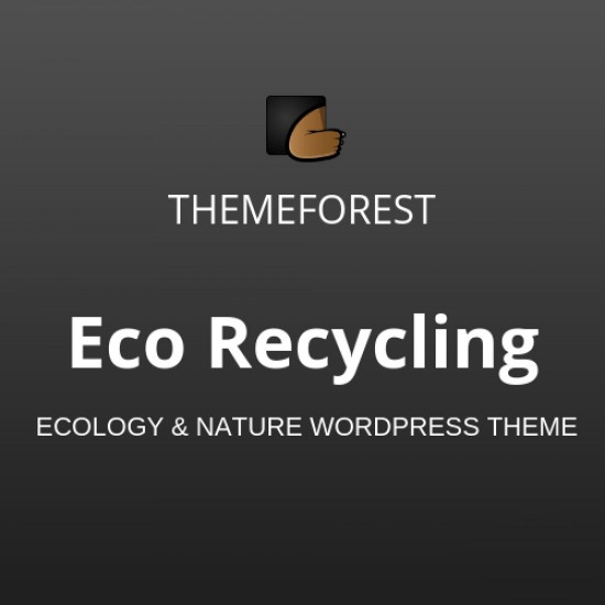 Eco Recycling Ecology Nature WordPress Theme