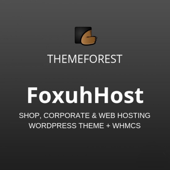 FoxuhHost Web Hosting WordPress Theme