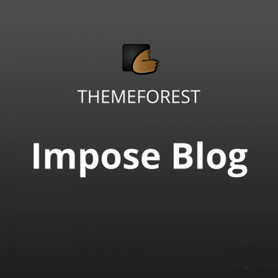 Impose Blog A WordPress Blog Theme