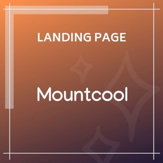 Mountcool Creative One Page Multipurpose Template