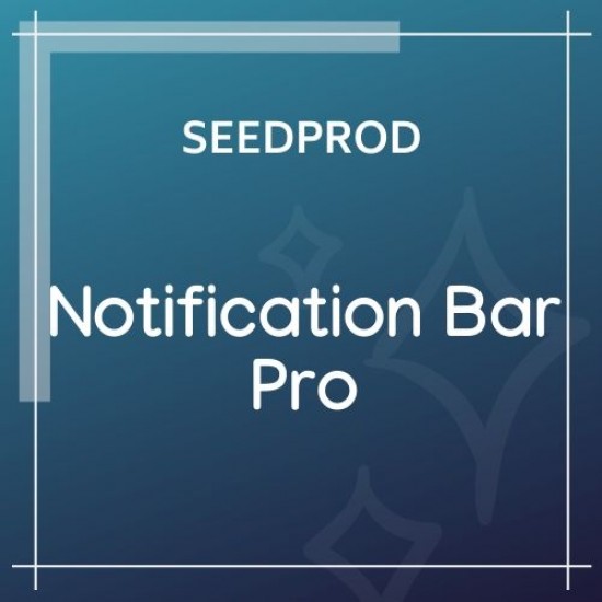 SeedProd Notification Bar Pro