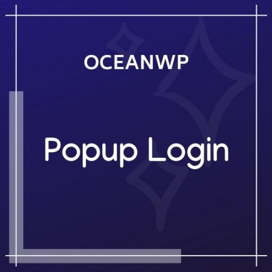 OceanWP Popup Login