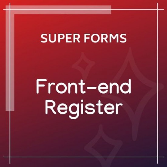 Super Forms Front-end Register Login Add-on