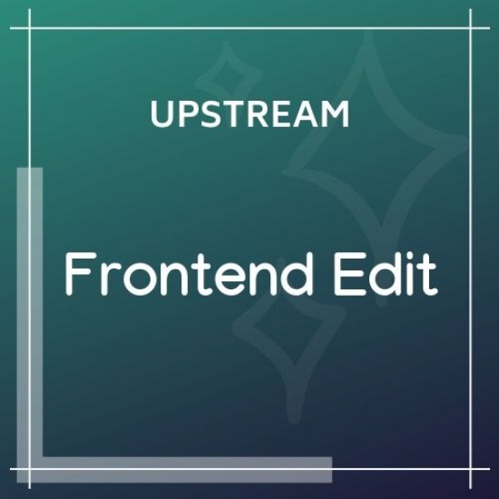 UpStream Frontend Edit Extension