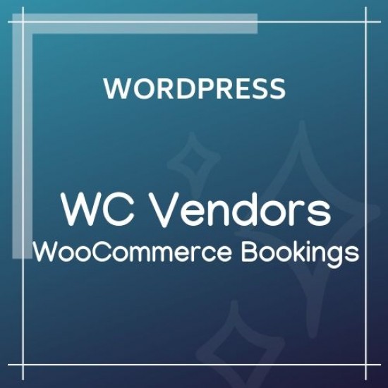 WC Vendors WooCommerce Bookings