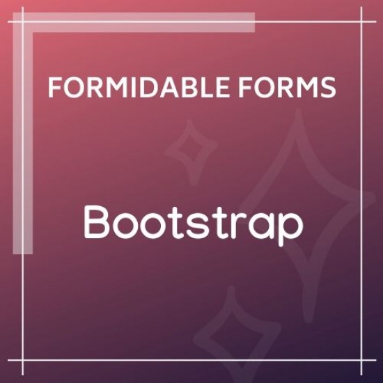 Formidable Forms Bootstrap Form Styling Add-On
