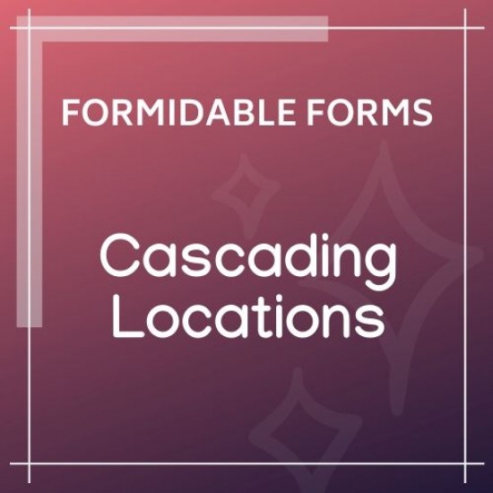 Formidable Forms Cascading Locations Add-On