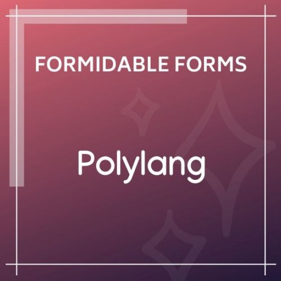 Formidable Forms Polylang Multilingual Add-On