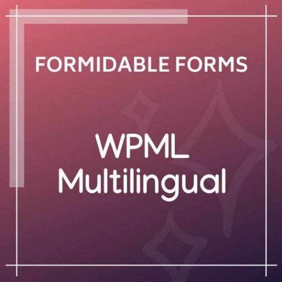 Formidable Forms WPML Multilingual Add-On