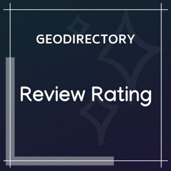 GeoDirectory Review Rating Manager