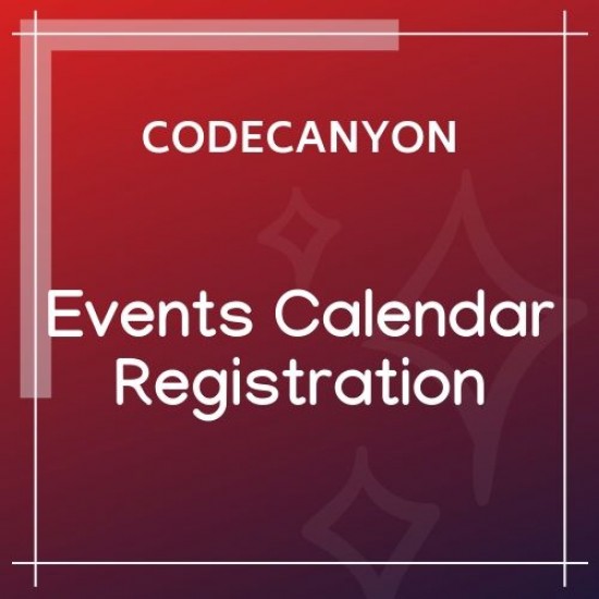 Events Calendar Registration Booking