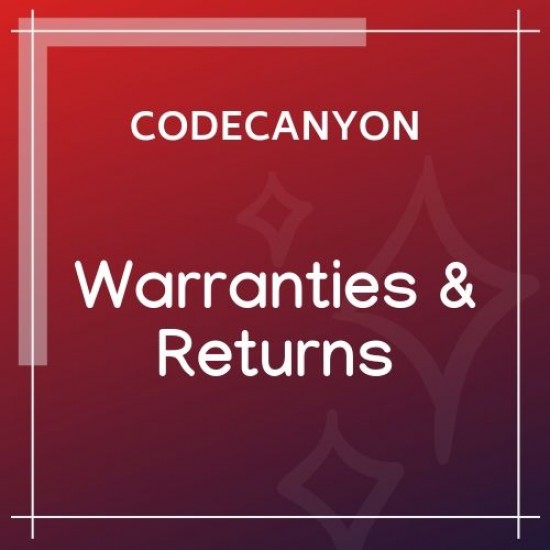 Warranties and Returns for WooCommerce