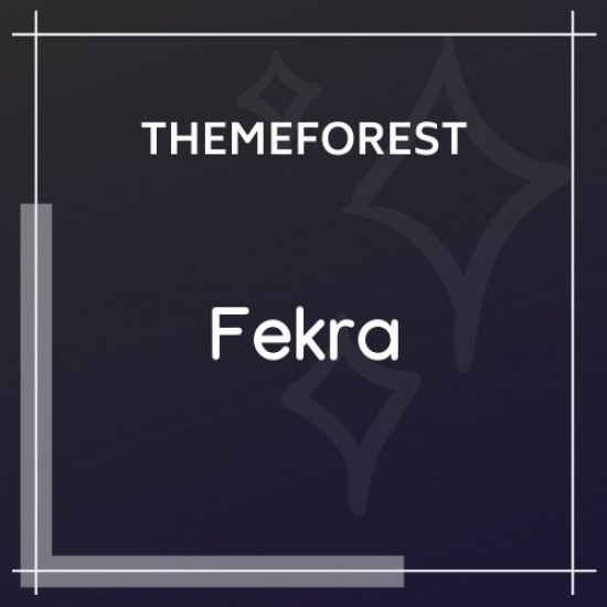 Fekra Multi Page One Page WordPress Theme