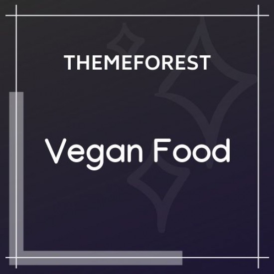 Vegan Food Organic Store Theme