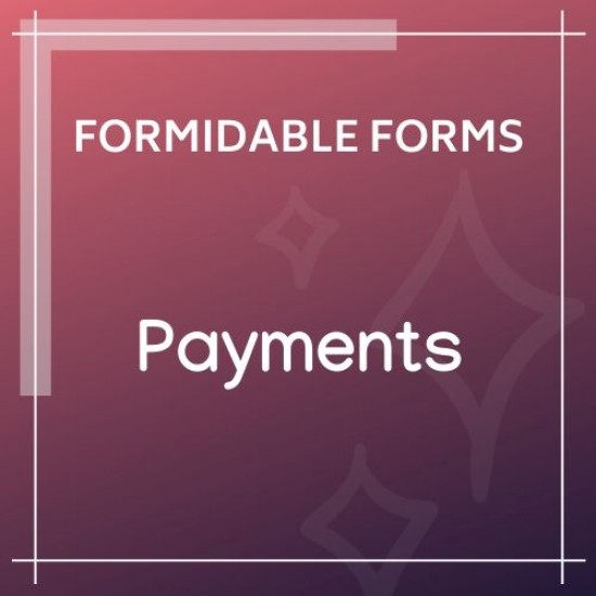 Formidable Forms Payments Add-On