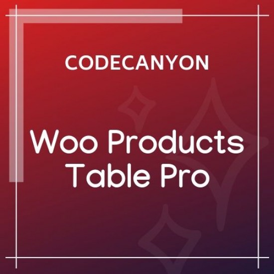 Woo Products Table Pro Making Quick Order Table