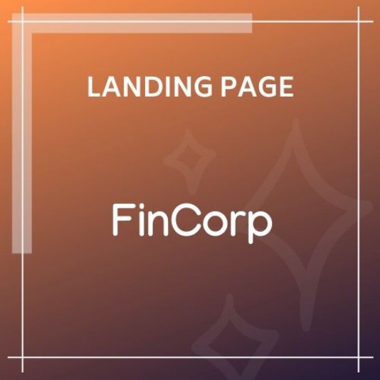 FinCorp Finance, Insurance Marketing Template