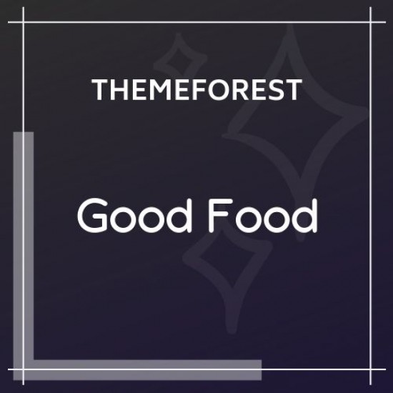 Good Food Recipe Magazine Food Blogging Theme
