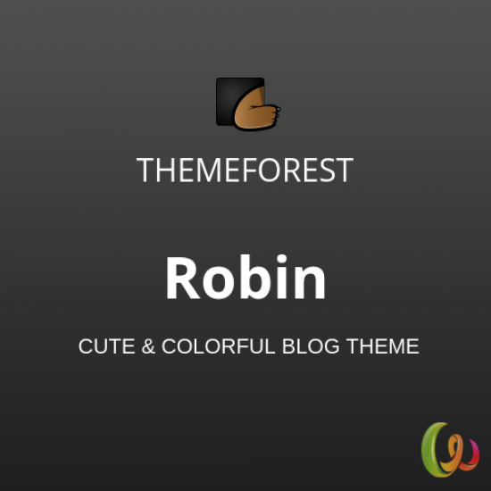 Robin Cute Colorful Blog Theme