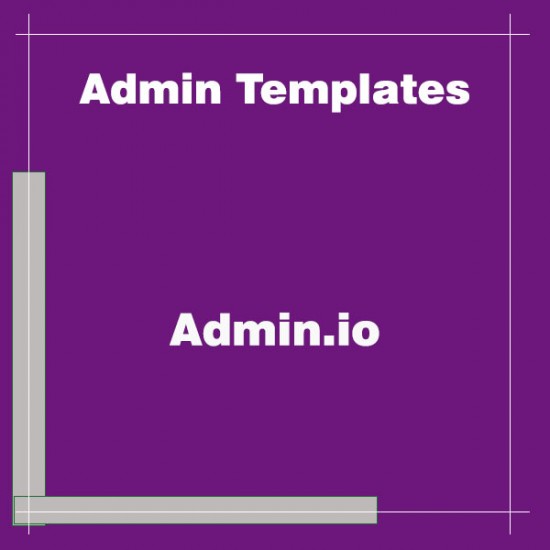 Admin.io Responsive Material Design Dashboard